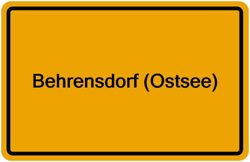 Handelsregisterauszug Behrensdorf (Ostsee)